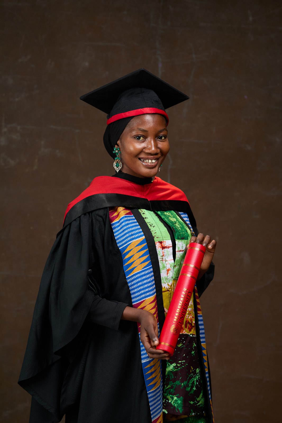Meridian student representing Business Administration programme