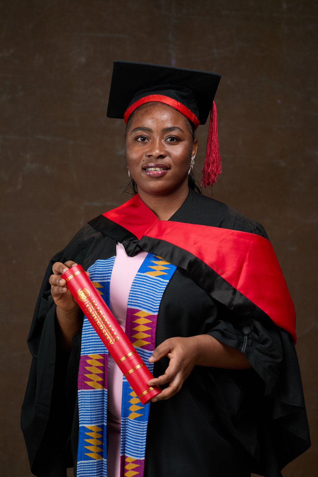 Meridian student representing Information Technology programme