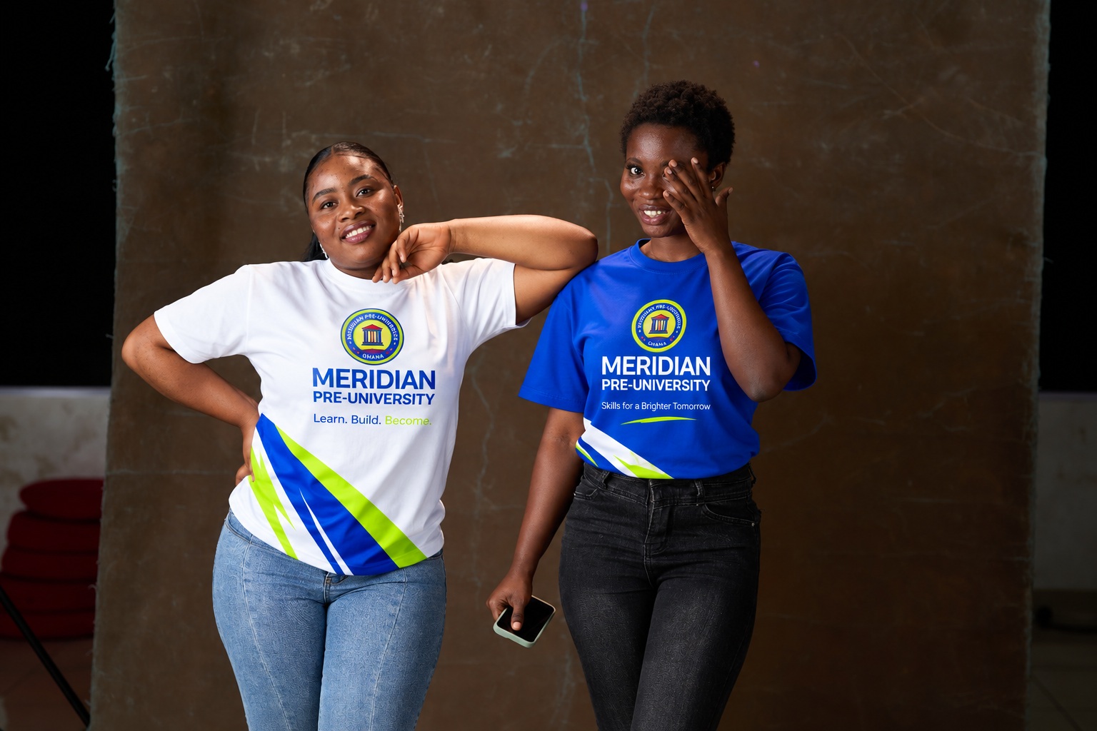 Meridian students for Event Management and Social Media Marketing